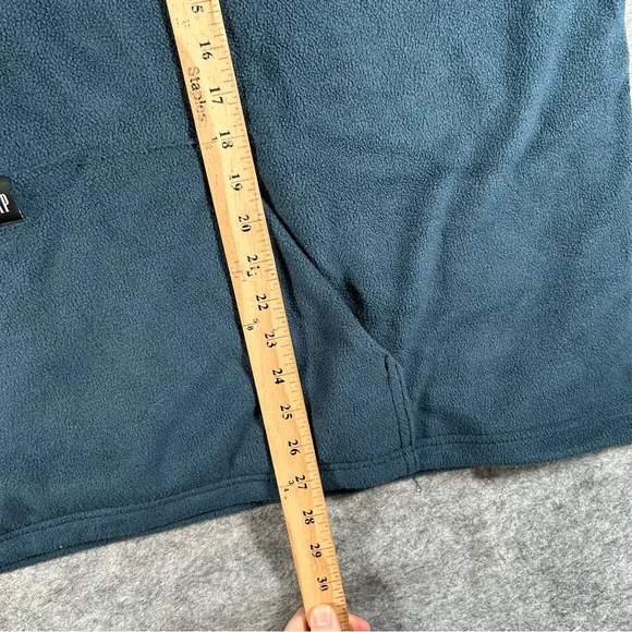 Yeezy Gap Hoodie Mens Large Blue Oversized Boxy Kanye‎ Engineered By Balenciaga
